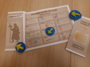 Certificación de paso del Camino de Santiago