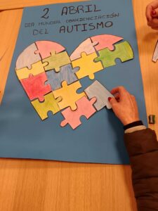 Cartel del Día mundial del autismo